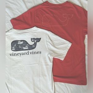 Set of 2 Youth Large Vineyard Vines Short Sleeve T-Shirts